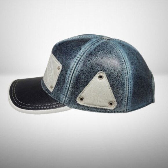 PRETENDER UK ALLSEASON 100% LEATHER CAP / HAT - Size XL - Picture 3 of 8